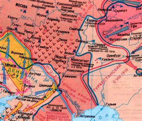 Карта гражданской войны в россии 1917 1922 - Фото подборки 2