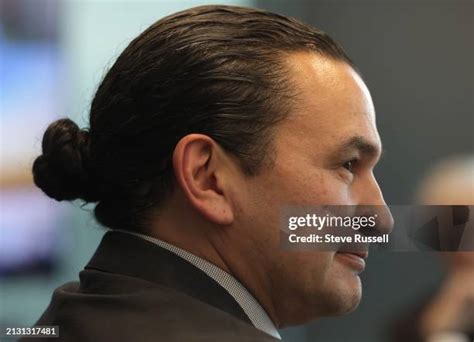 wab kinew  high res pictures getty images