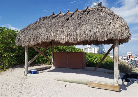 Nude Beach in Miami: Haulover Beach Naturists Spar Over Tiki Huts