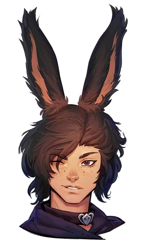 My contribution to the flood of Male Viera fan art : r/ffxiv