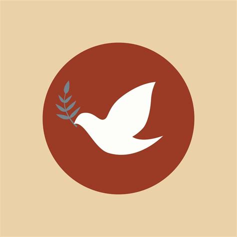 peace dove  olive branch  vector art  vecteezy
