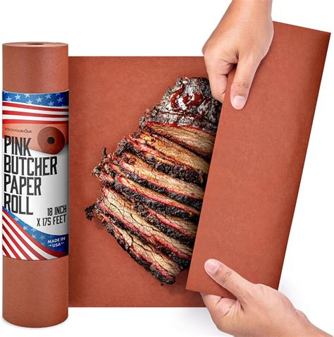 Amazon.com: Pink Butcher Paper Roll 18”x175' (2100 Inch) Peach Butcher