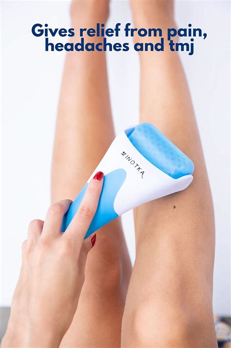 Ice Roller for Face and Eye Puffiness Relief, Cold Roller for Migraine