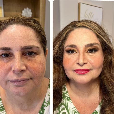 Smoky - Check out this stunning before and after! 💄 From natural to