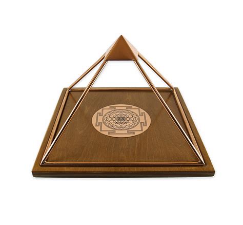 large meru pyramid handmade copper