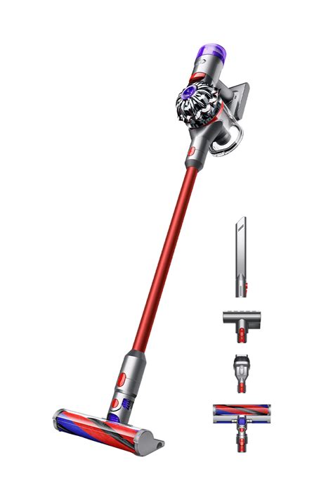 Dyson V8 Slim™ Fluffy vacuum (Nickel/Red) | Dyson Vietnam