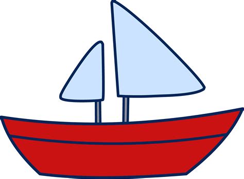 boat art clip 6