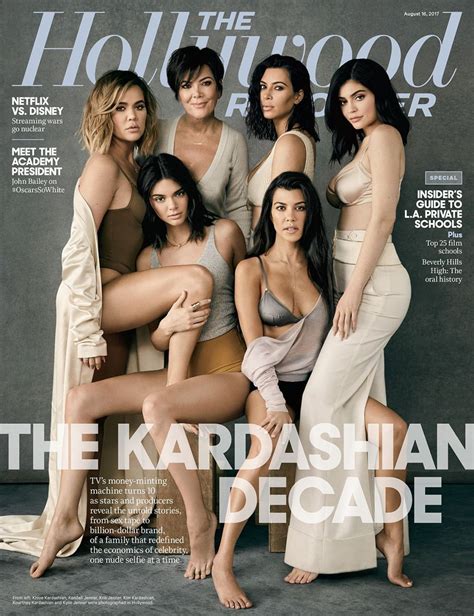Kendall, Kylie, Kris Jenner and Kim, Kourtney, Khloe Kardashian - THR