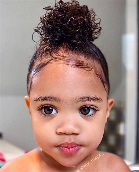 PIN : @HEYITSTATI01⚡️ | Baby girl hairstyles, Baby girl hair, Kids