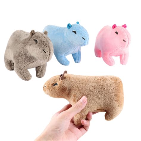 Plush Cute Capybara Stuffed Animals Soft Capybara Unique Kids Toys Home