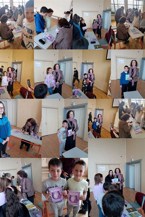 Среща с писателя Добрина Симова. 85.СУ "Отец Паисий"