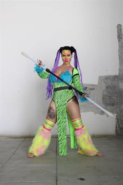 Adhara The Neon Shaman 4 - Modeling by vallicosplaycar on DeviantArt