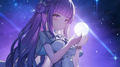 Purple Eyes Misono Mika 4K HD Blue Archive Wallpapers | HD Wallpapers