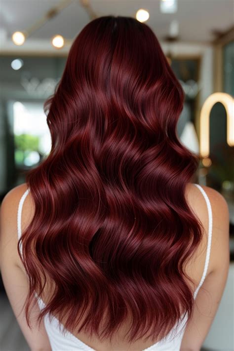 21 Hottest Deep Cherry Red Hair Style Ideas From Subtle To Bold in 2024