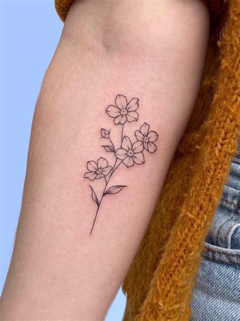 Flower Tattoo Forearm