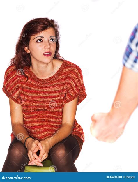 Wife abused by husband stock image. Image of quarrel - 44234101