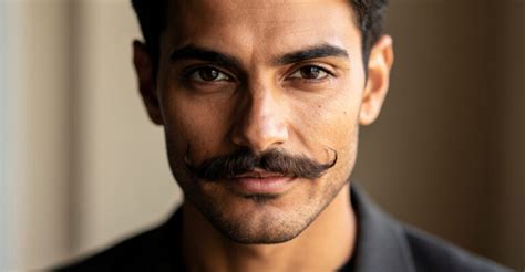 moustache homme tendance  styles  conseils