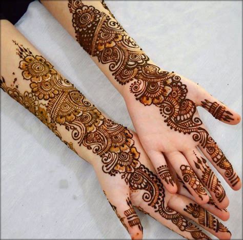 20 Very Simple Arabic Style Latest Mehndi Designs 2021 For Bridals ...