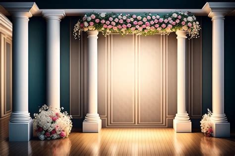traditional wedding stage pictures
