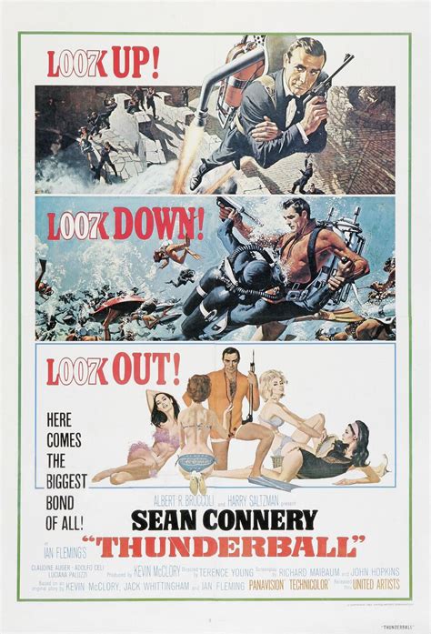 Thunderball Movie Poster (Click for full image) | Best Movie Posters