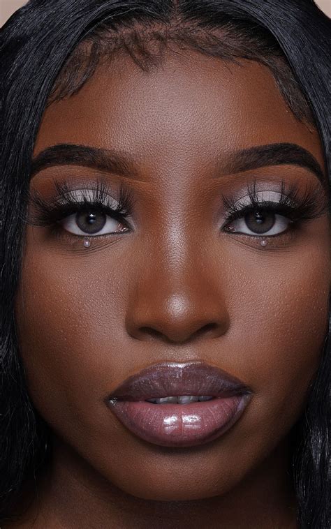 Pink Ice Lip Gloss | Makeup for black skin, Ebony makeup, Face beat makeup