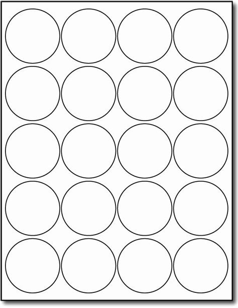 How To Print 2 Inch Round Labels