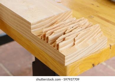 Assembling Furniture Wooden Rabbet Joint Stock Photo 597937709 ...