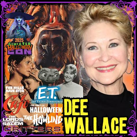 Sinister - DEE WALLACE is a featured guest at Sinister Halloween Con
