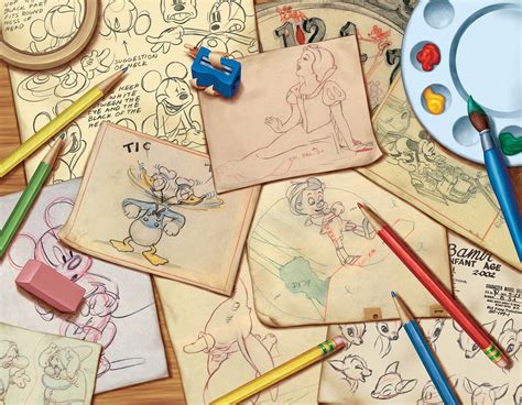 john homs character renderings  disney  behance