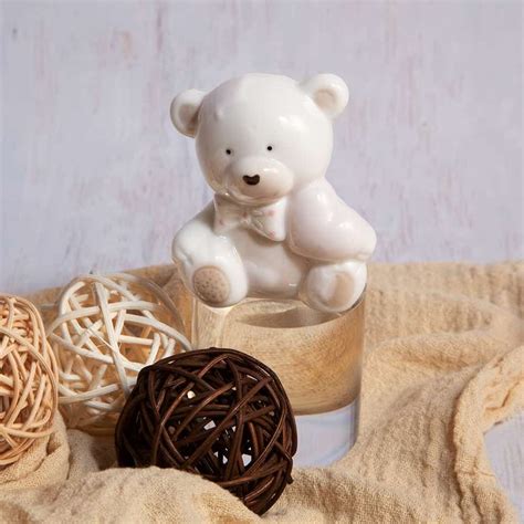 Декоративна статуетка - Мече със сърце | S-gifts.bg
