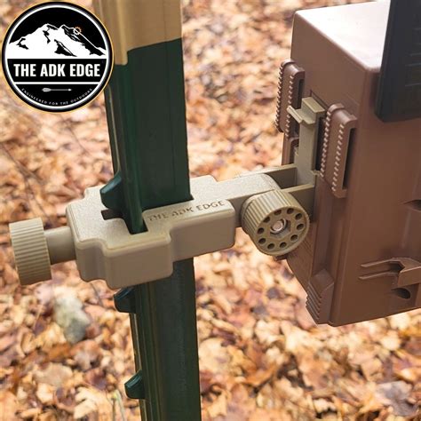 2-Pack T-Post Moultrie EDGE 2 / 3 / SOLAR Trail Camera Mount – USA-Made