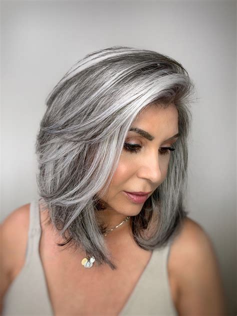 Hair Colorist Jack Martin Shows his Expertise in Natural Silver and ...