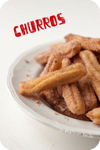 Churros | Cinnamon recipes, Homemade churros recipe, Food