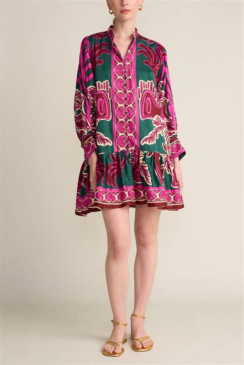 Vestido Chicala in Cherry Jungle | Eugenia Fernandez