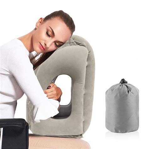 Berghoff face cradle travel pillow in grey – Artofit