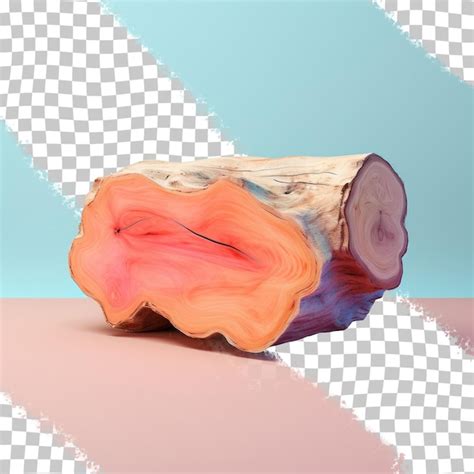 premium psd wood log   transparent background