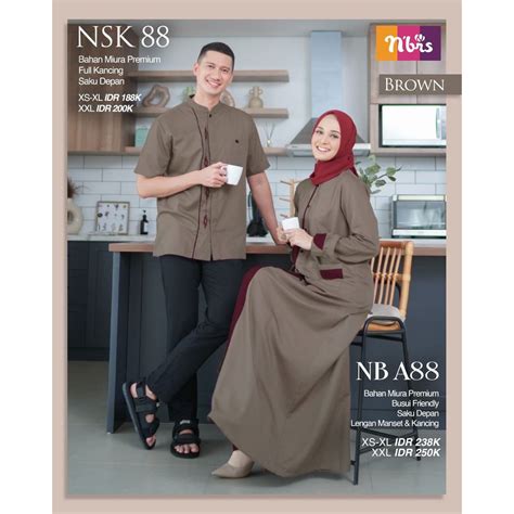 couple nibras  brown nb  brown nsk  brown couple nibras terbaru