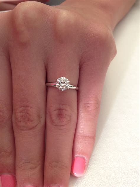 1 Ct Solitaire Diamond Ring - Engagement Rings