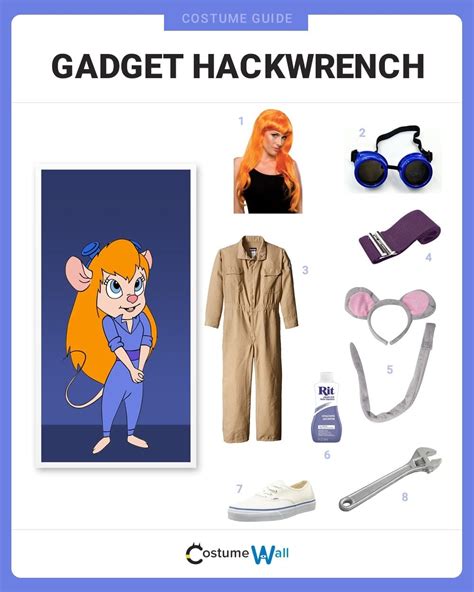 Dress Like Gadget Hackwrench Costume | Halloween and Cosplay Guides