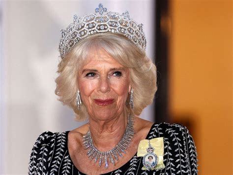 Camilla wears tiara, nod to Queen Elizabeth II, in 1st state visit as