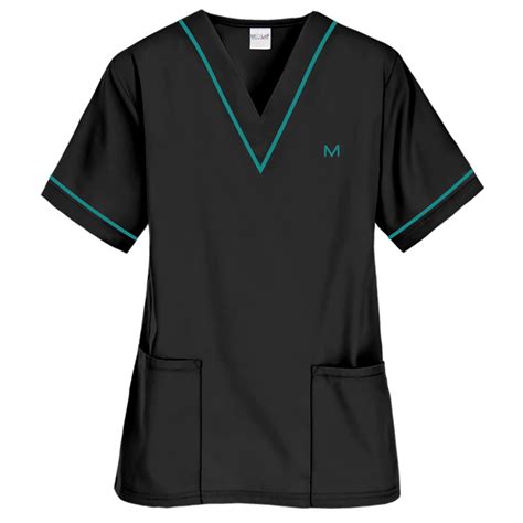 Brink Medical Scrubs for Women (Black) - The Medilap