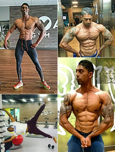 mens athletic physique athlete devonshire pillay