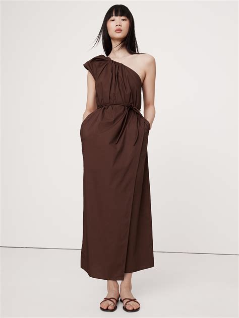 One-Shoulder Dress | Banana Republic