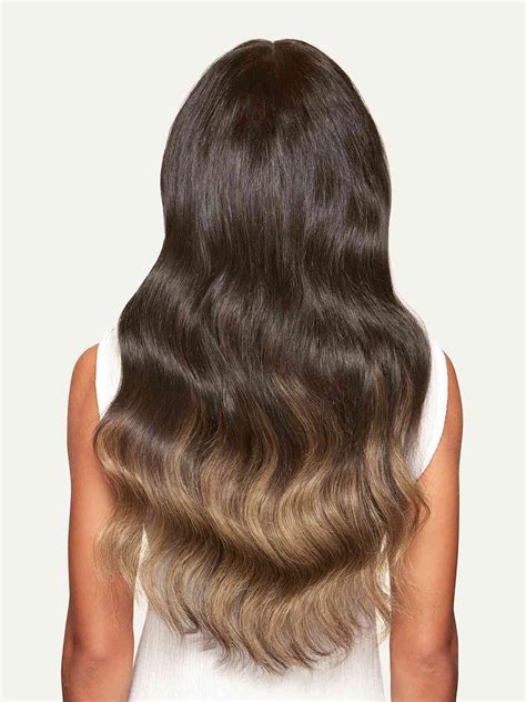 Balayage Hair Extensions | Seamless Mocha Bronde Balayage