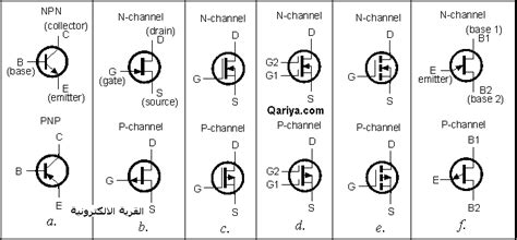 transistors symbols