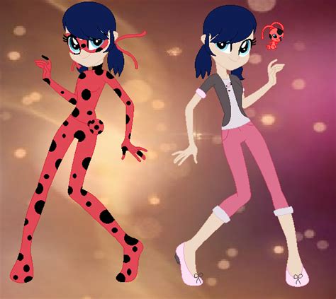 miraculous ladybug marinette  tikki  danascurtu  deviantart