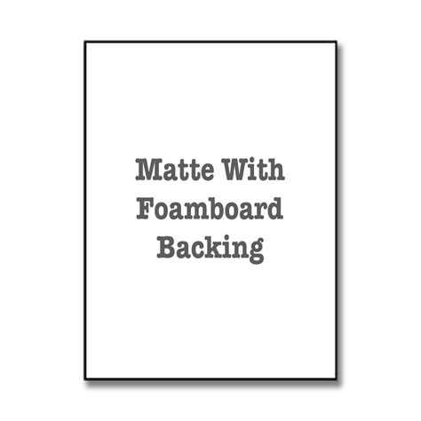 matte window mount  foambord backing print art fine art imaging
