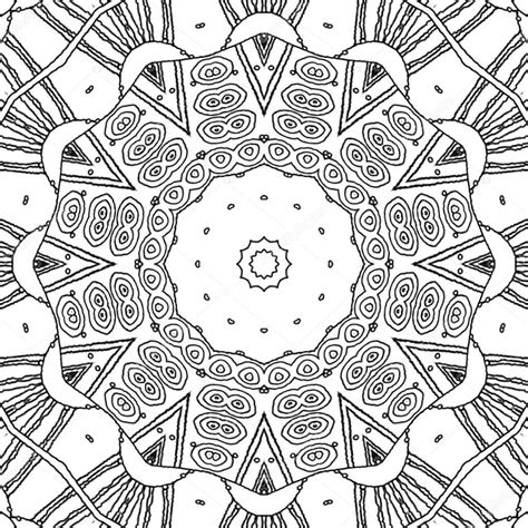 Coloring page mandala circle ornament Stock Photo by ©UR-Design 106850758