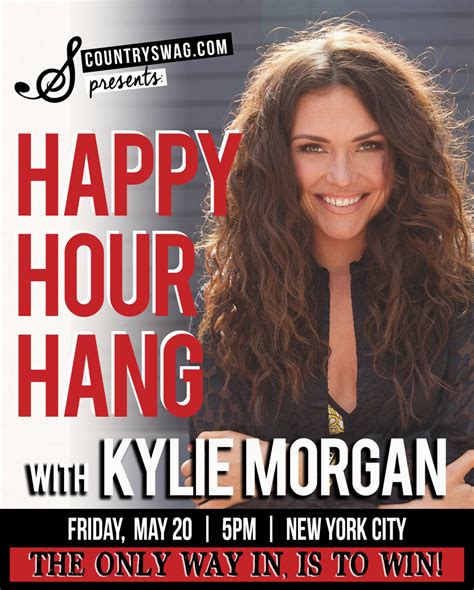 Country Swag Presents: HAPPY HOUR HANG with Kylie Morgan