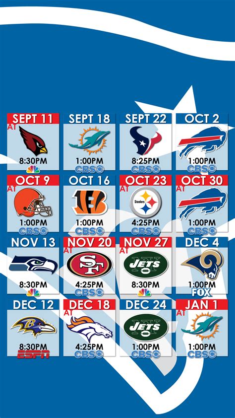 New England Patriots Schedule 2016 | Examples and Forms